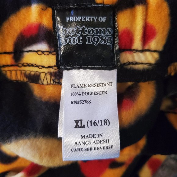 GIRLS MICRO FLEECE SLEEP PAJAMA PANT SIZE XL - Picture 9 of 13